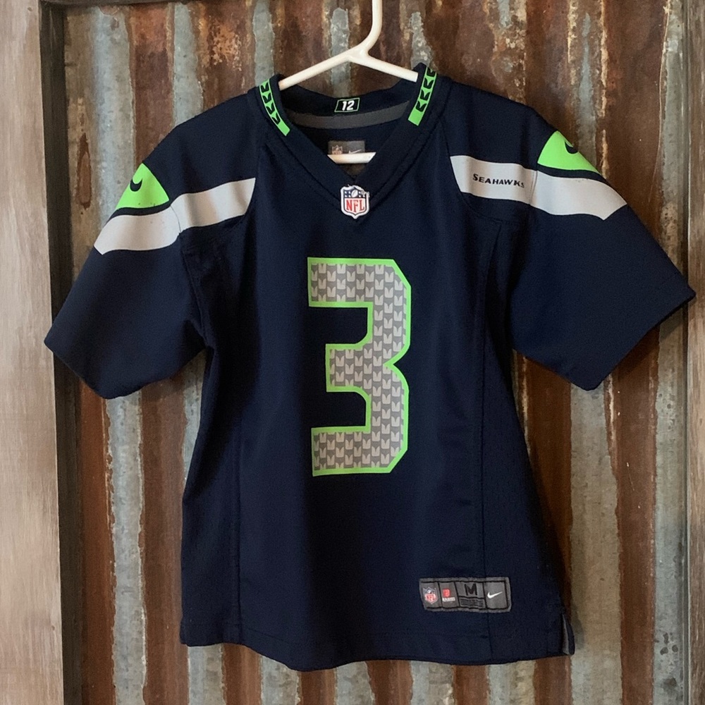 Kids Seahawks Russel Wilson #3 jersey